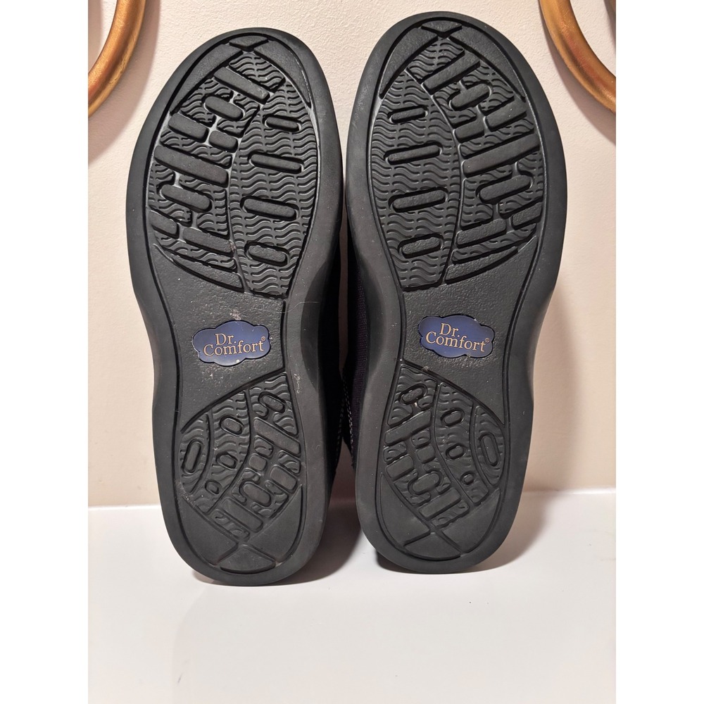 Dr Comfort Riley Black Canvas Lace Up Sneakers Women 10 Comfort Therapeutic - Picture 6 of 8